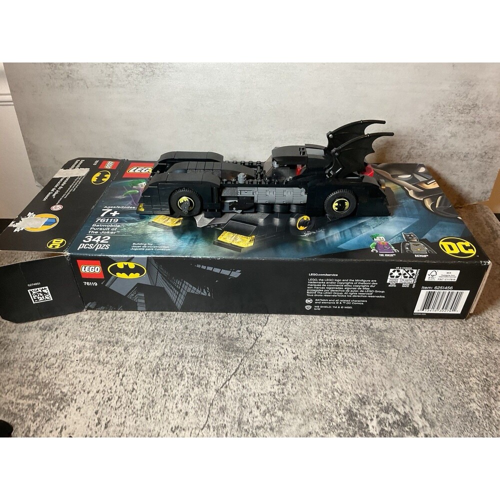 LEGO Batman Batmobile Pursuit of The Joker 76119 NO Mini Figures No Manual